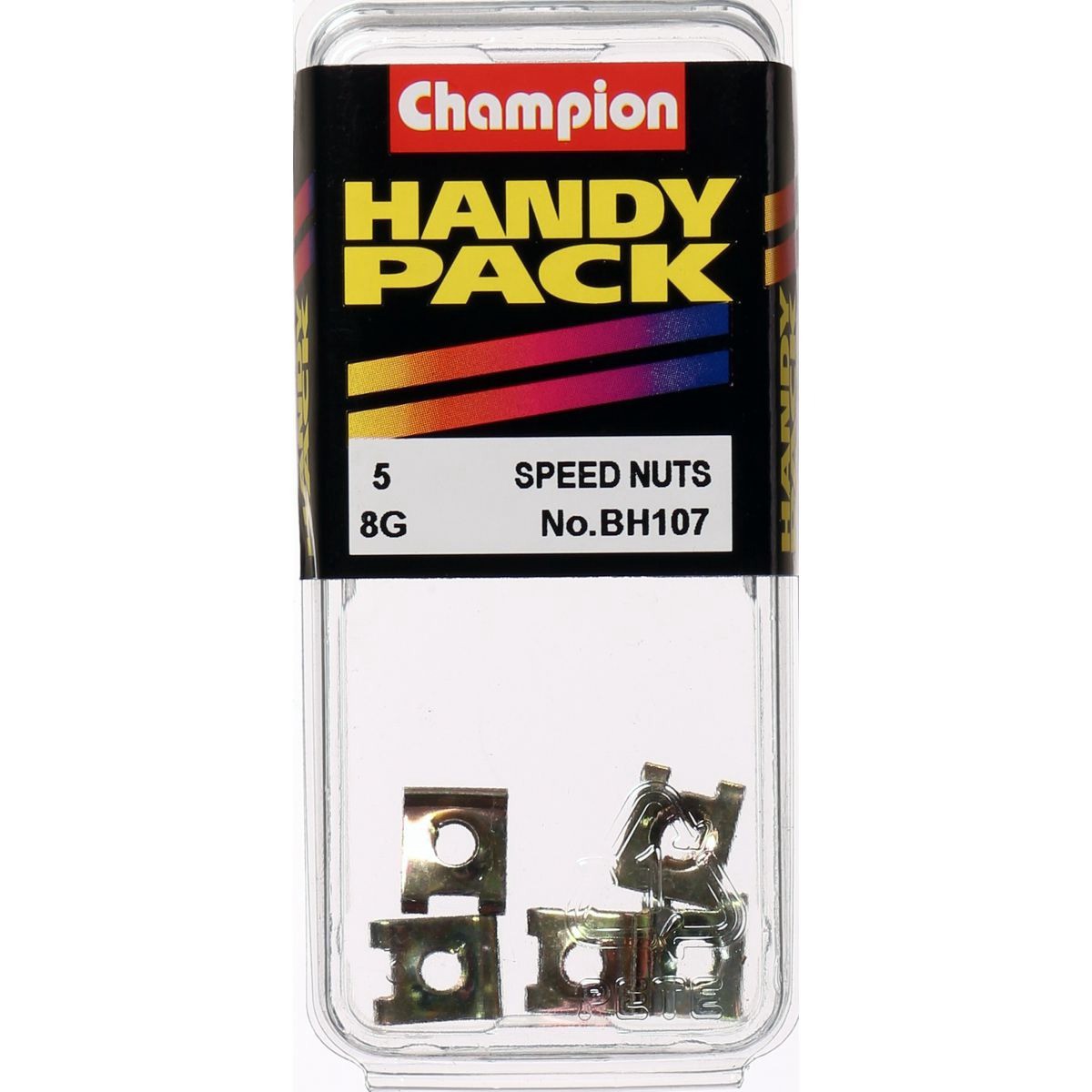 Champion Speed Nut Captive 'U' Type 4.8mm I.D - BH107 Hardware
