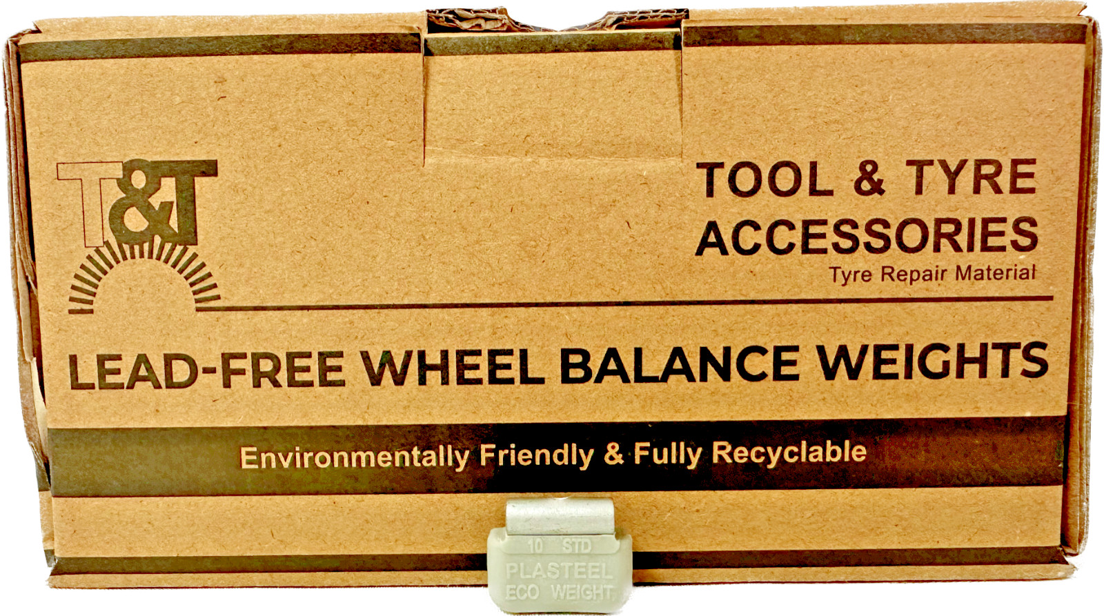 TOOL&TYRE ACCESSORIES PS-S-10 Eco Steel Wheel Balancing Weights 10g Box of 100