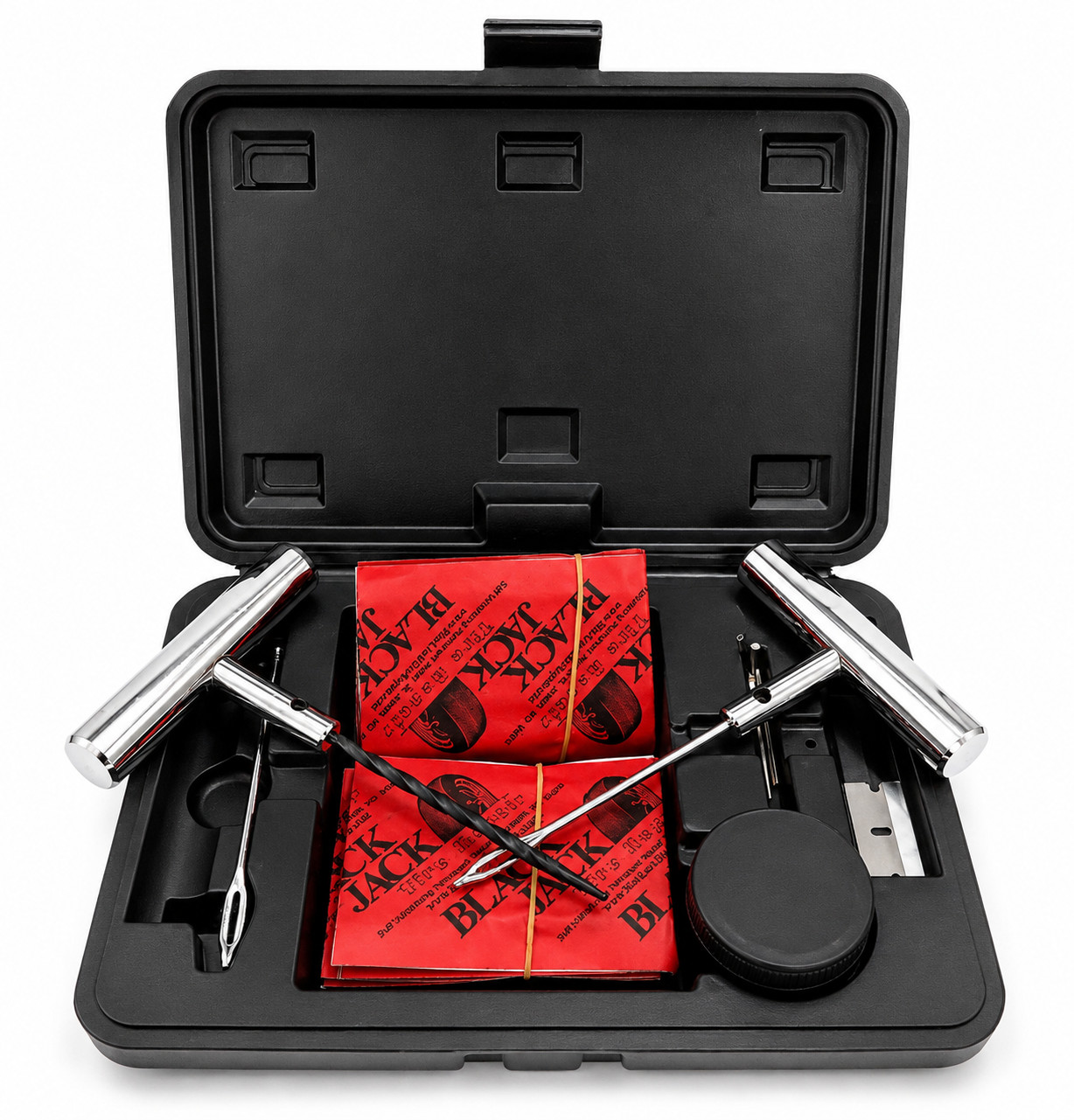 BlackJack BJK40 Tyre/Tire Puncture Repair Kit With 40 Self Vulcanizing Plugs USA