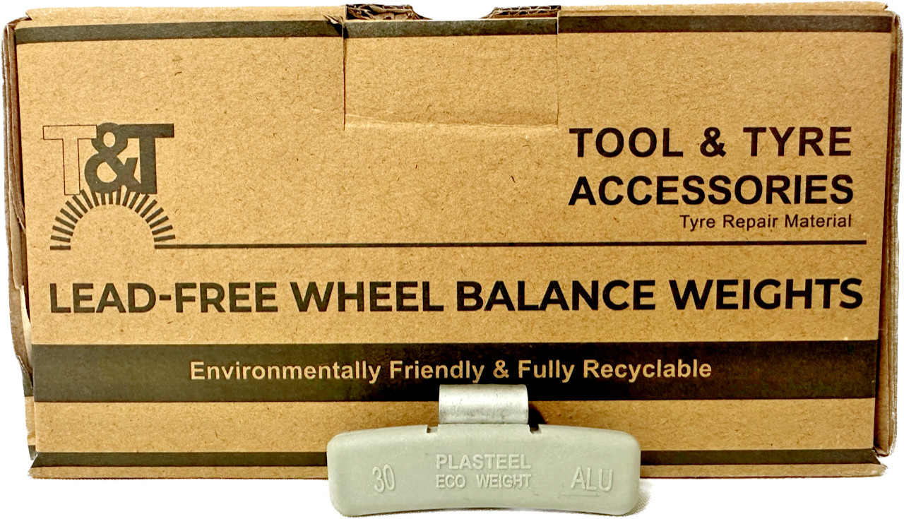 TOOL&TYRE ACCESSORIES PS-A-30 Eco Alloy Wheel Balancing Weights 30g Box of 100