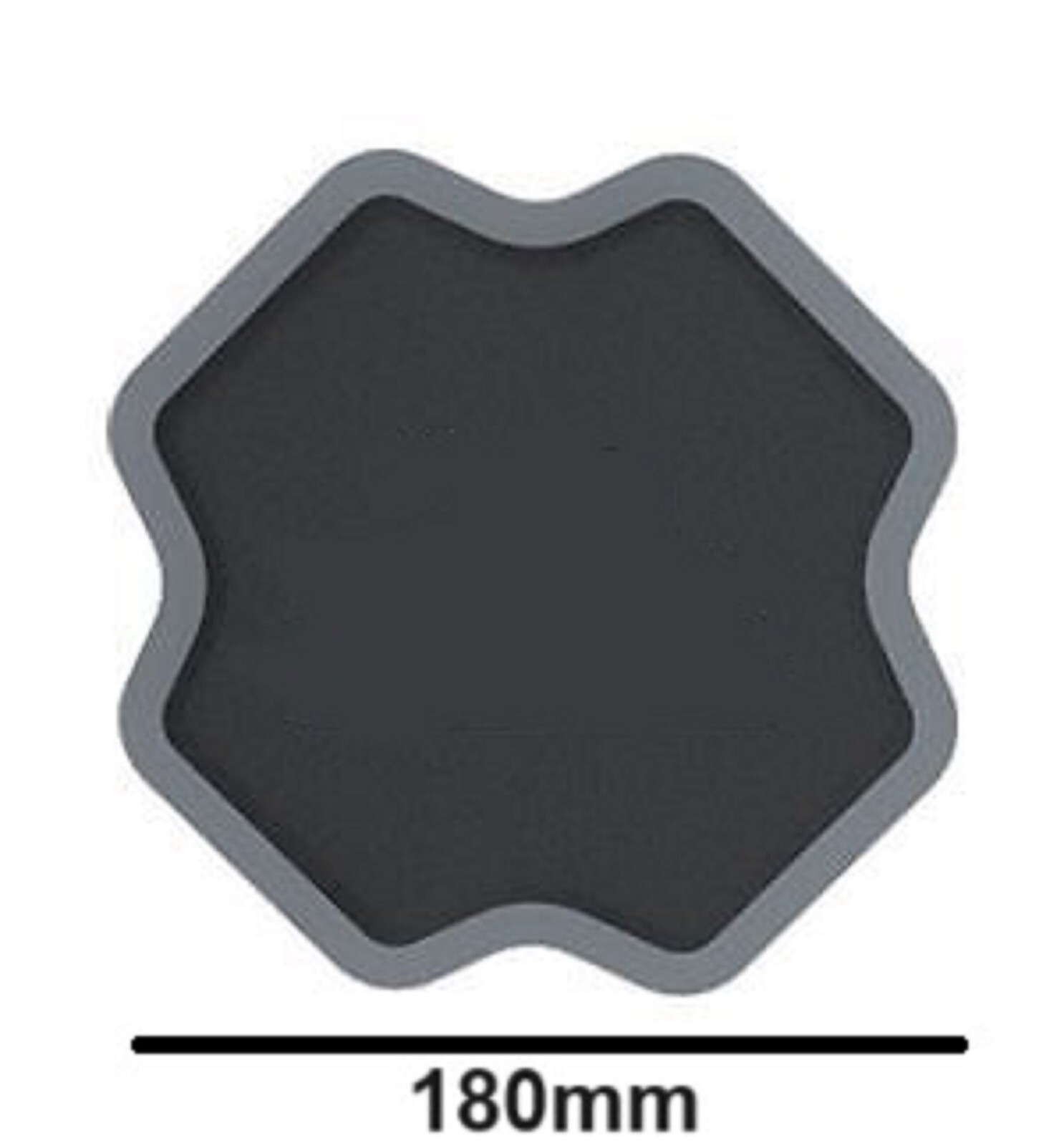 4 Bias Ply Reinforced Tyre Repair Patch 180mm BP-584 Other Accessories