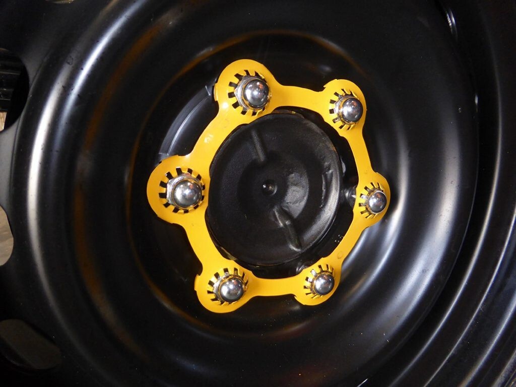 Wheel Nut Retainer 6 Nut 140mm Diameter to Suit 21mm Steel Wheel Front