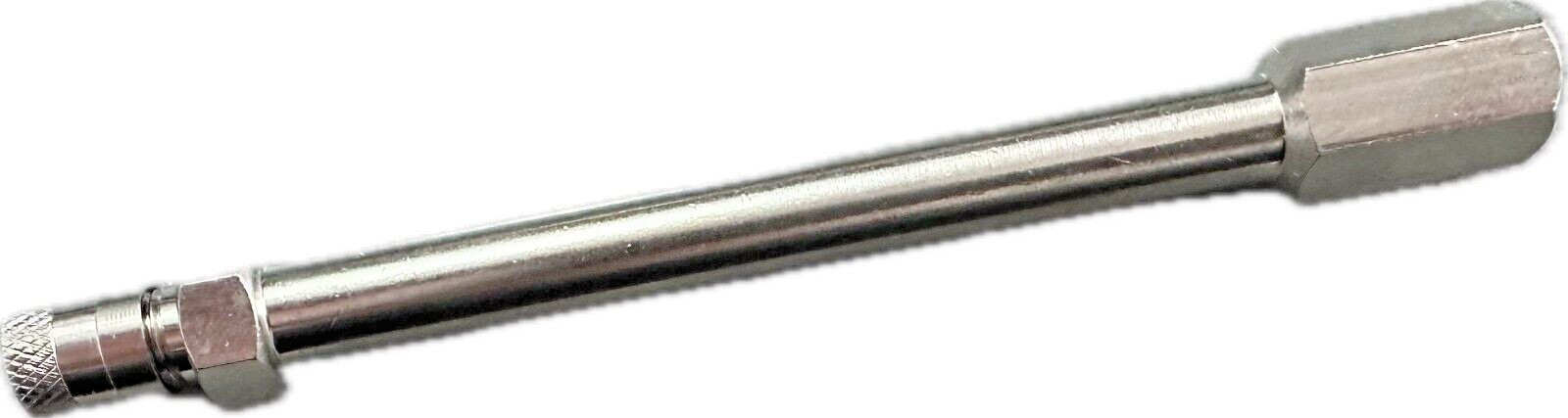 4 Metal Chrome Tyre/Tire Valve Extension 115mm Tool & Tyre Accessories 331310