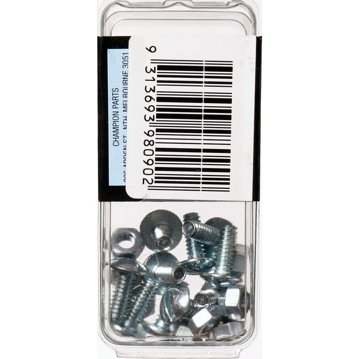 Champion Zinc Plated Mushroom Head Combo Roofing Bolts and Nuts – 3/16in x 1/2in