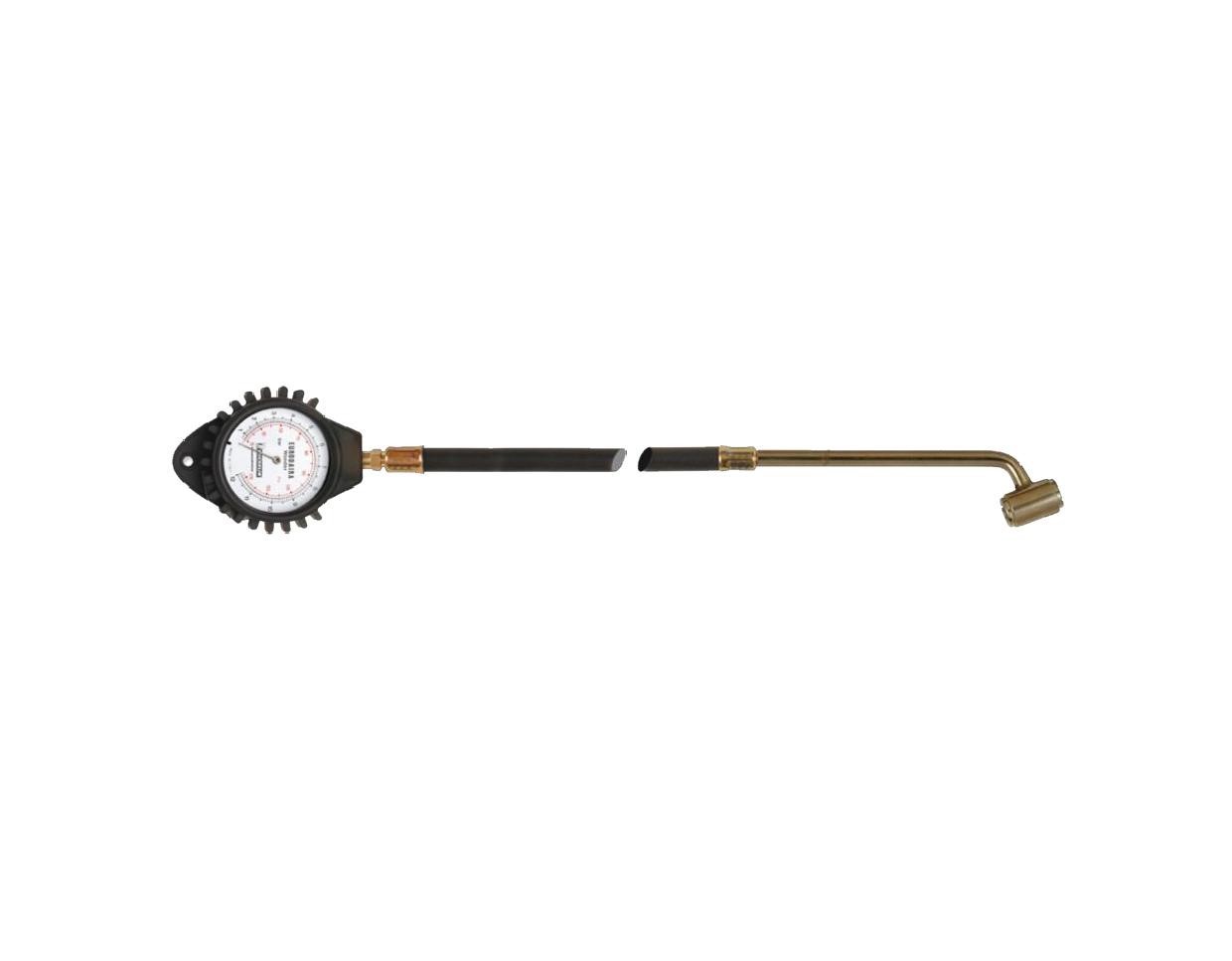Wonder Dial Tyre Gauge With Dual Foot Chuck For Car/Truck Valves-Made In Italy