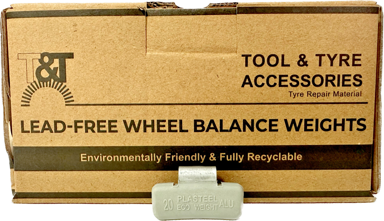 TOOL&TYRE ACCESSORIES PS-A-20 Eco Alloy Wheel Balancing Weights 20g Box