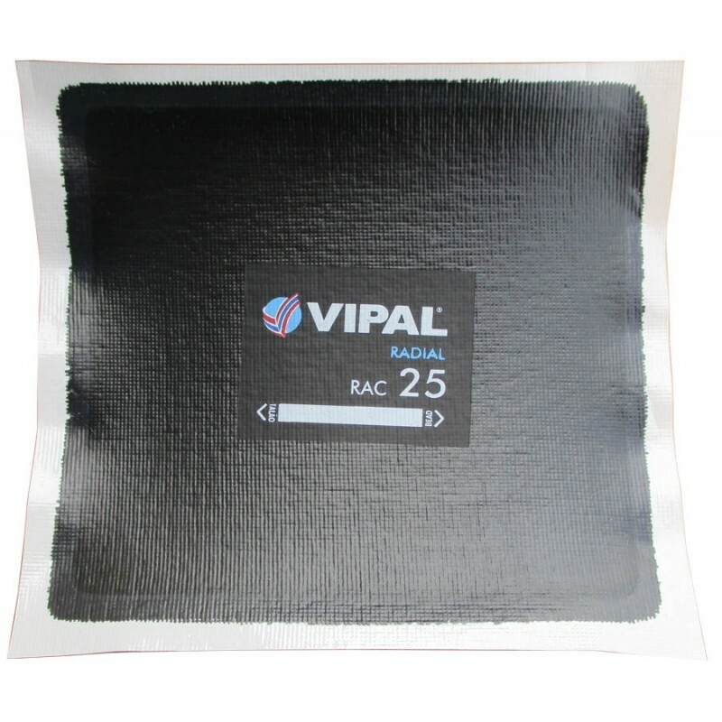 10 VIPAL Premium Radial Tyre/Tire Repair Patch 115mm 125mm Rectangle 1 Ply