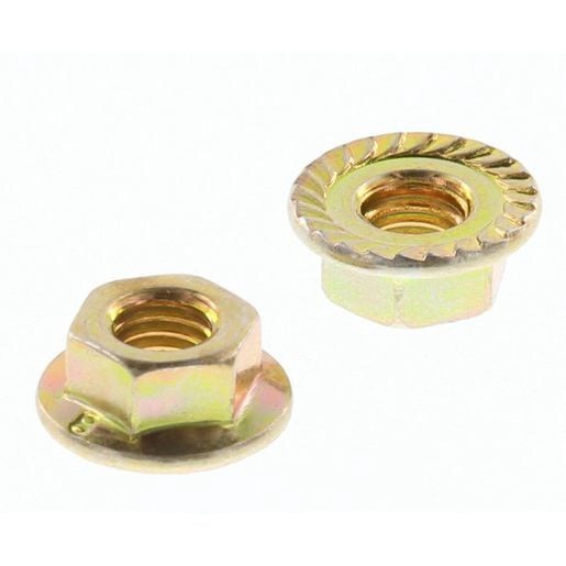 Champion Flanged Hex Nuts – M5 x 0.8mm - FBM157 Hardware