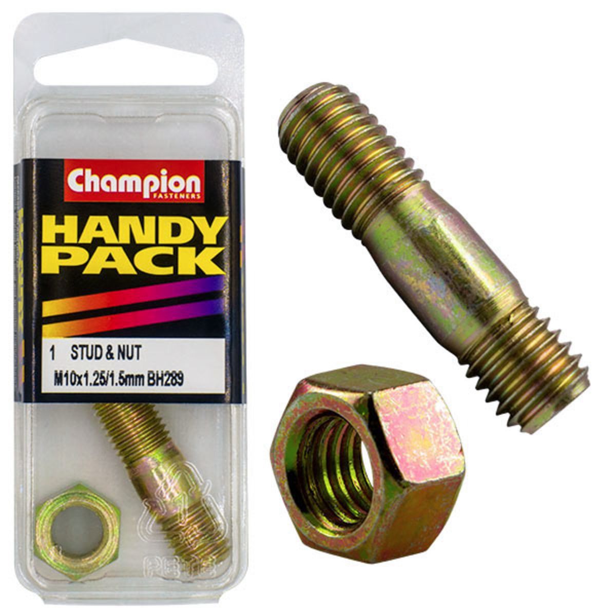 Champion Manifold Stud – M10 x 1.25 / M10 x 50 x 1.50mm Auto