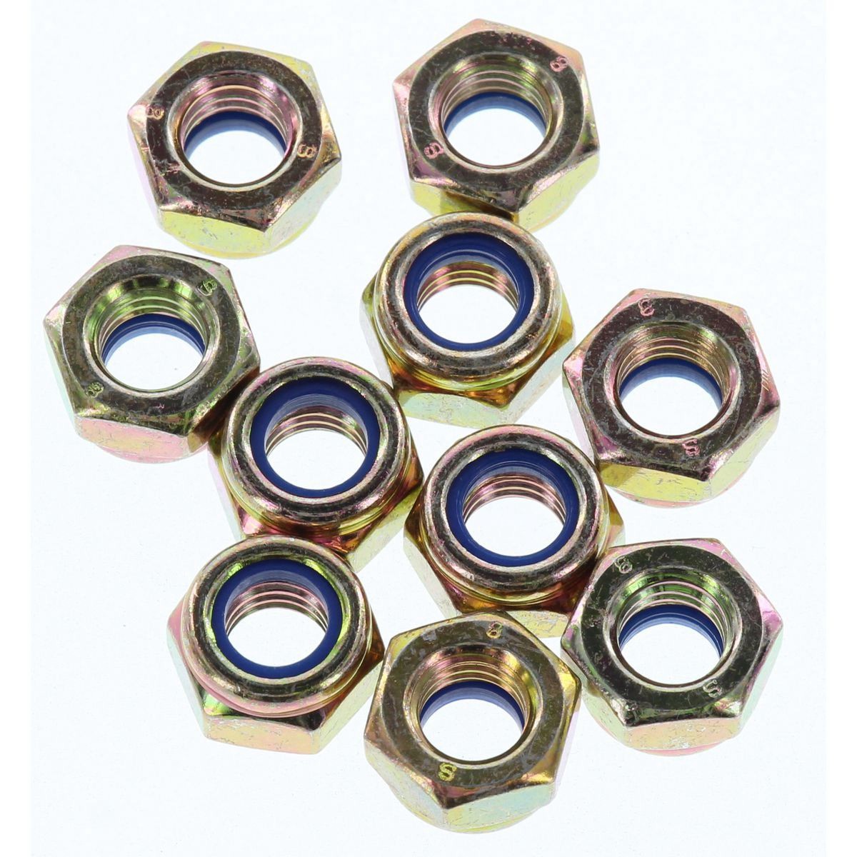 Champion Self-Locking Hex Nut with Nylon Insert – M8 x 1.25mm - SLM161 Auto