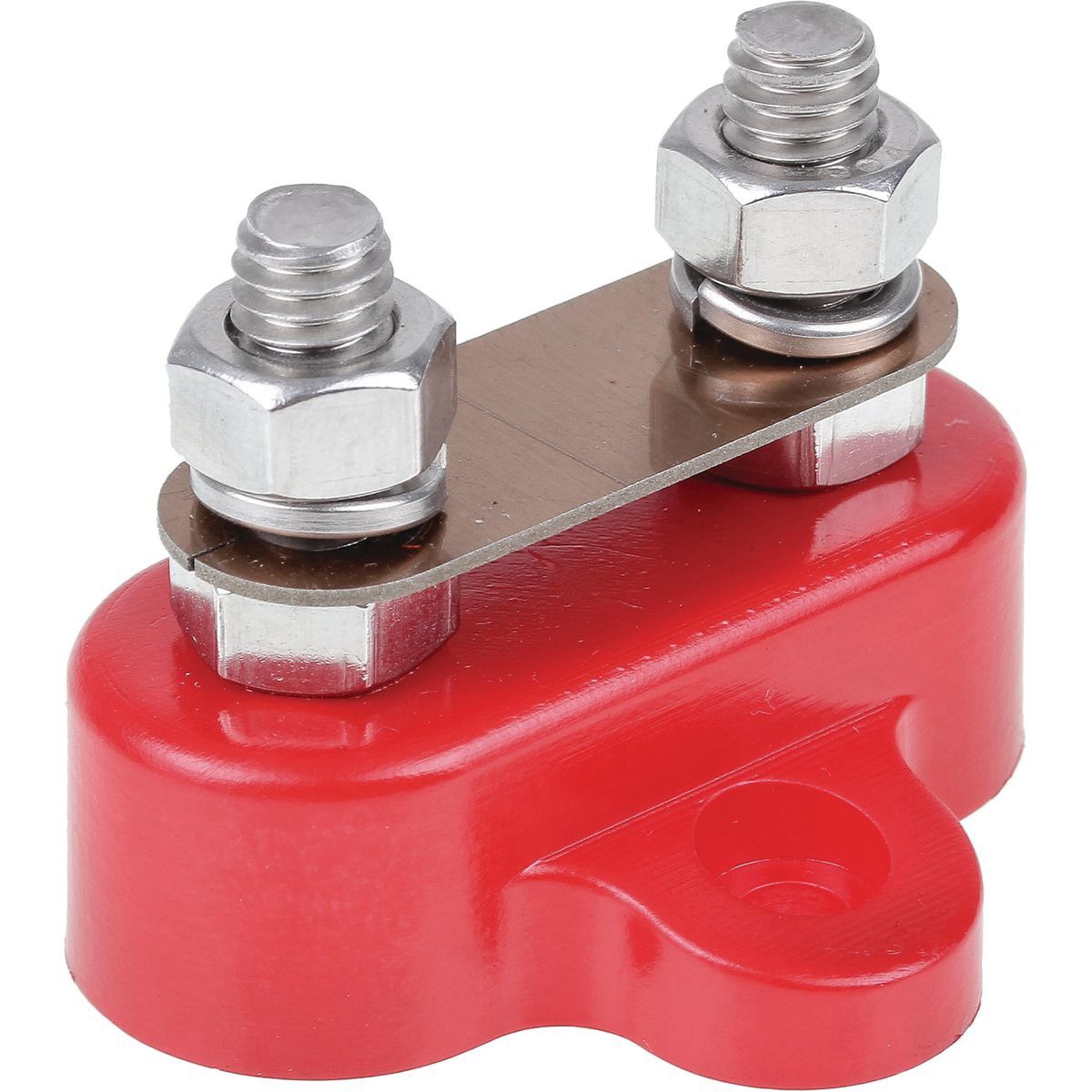 OEX 250A Dual Stud Distribution Terminal - Red - ACX3157