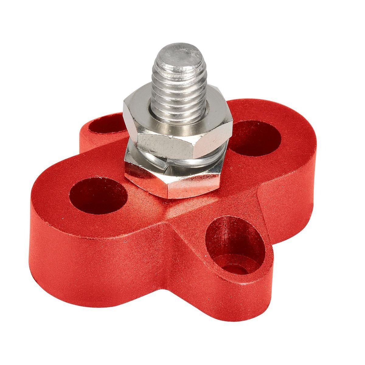 Narva Positive Single Stud Distribution Post - M8 - Red - 57002BL Car Wiring