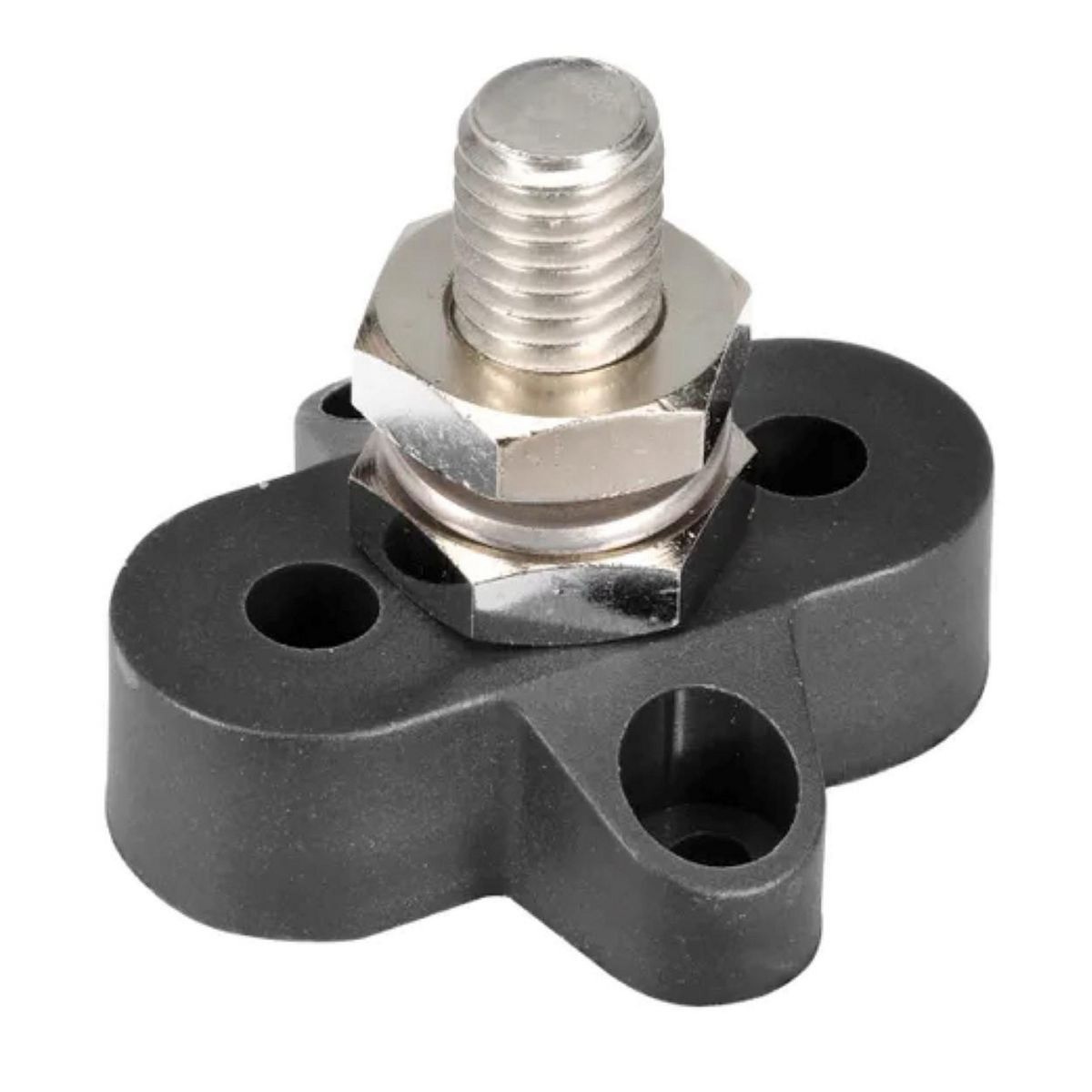 Narva Negative Single Stud Distribution Post - M10 - Black - 57005BL Car Wiring
