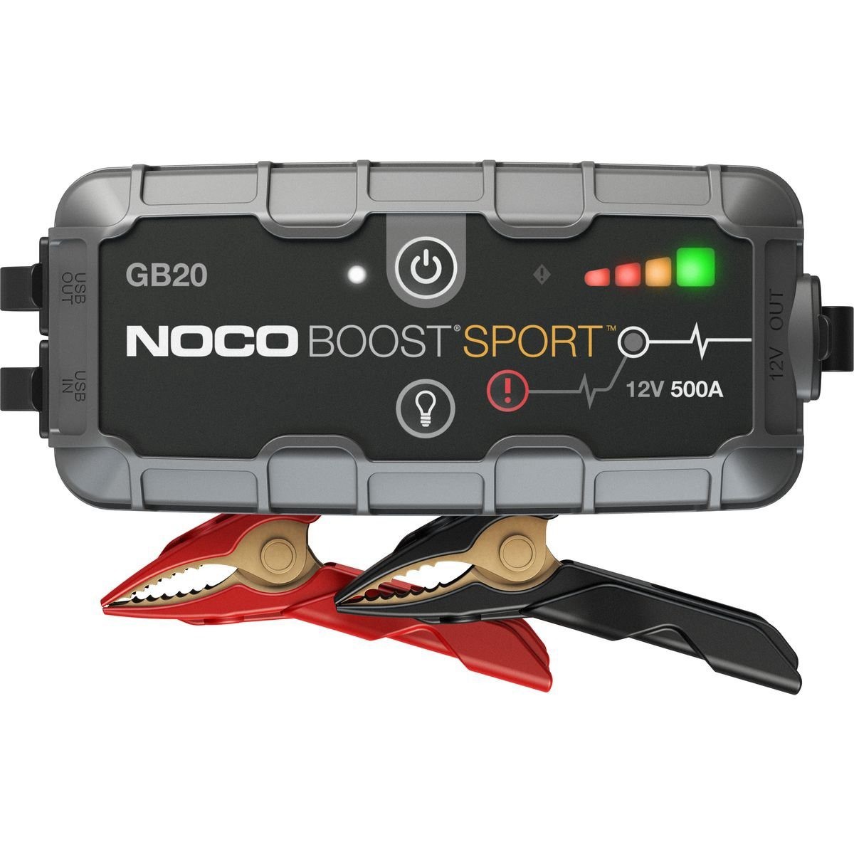 NOCO Boost 12V 500A Jump Starter - GB20 Car Charger Workshop Tool