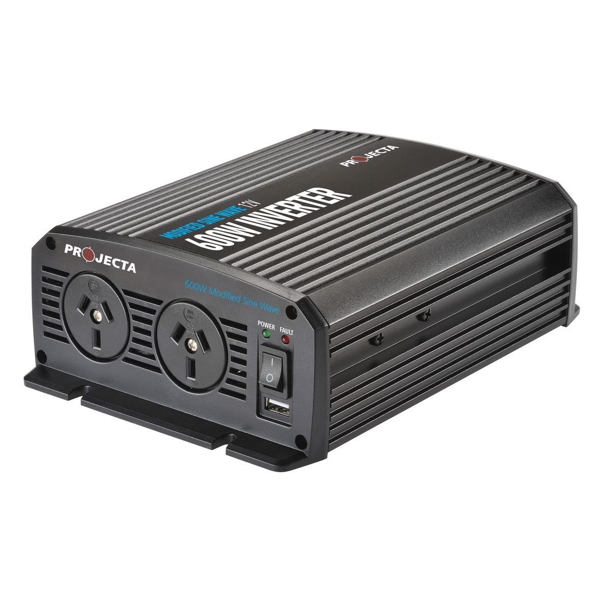 Projecta 12V 600W Modified Sine Wave Inverter - IMW600 Car Charger Workshop Tool
