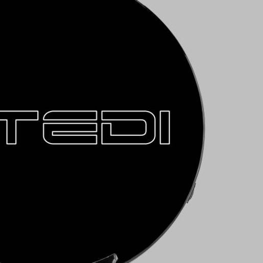 Stedi Type-X 7 Inch Driving Light Cover Stedi Stencil - CVRTYPE7INXSTENCIL