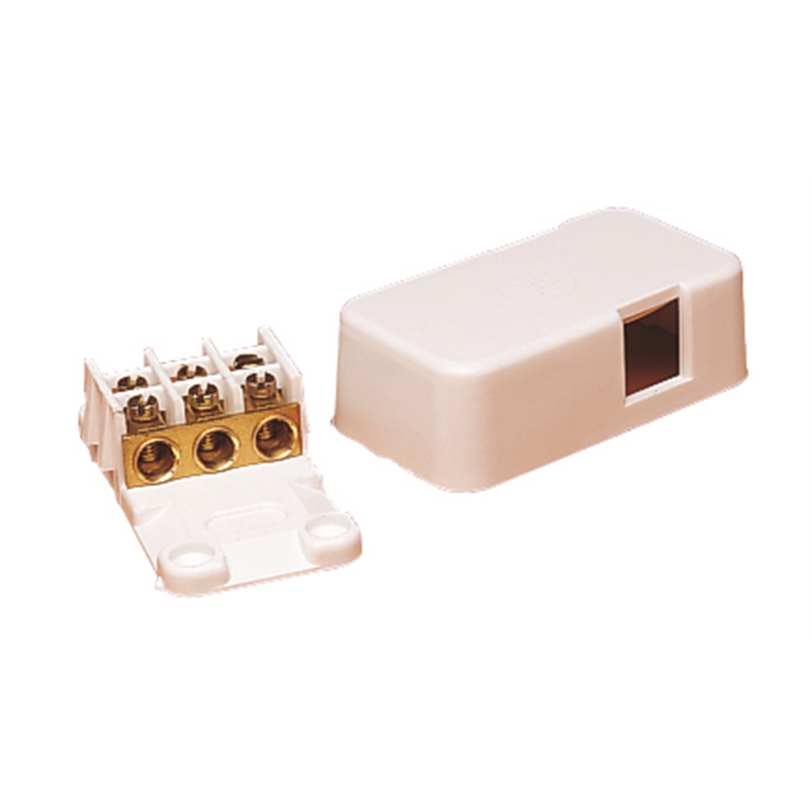 HPM Miniature Junction Box With 3 Terminals Car Wiring Adapter Workshop Tool