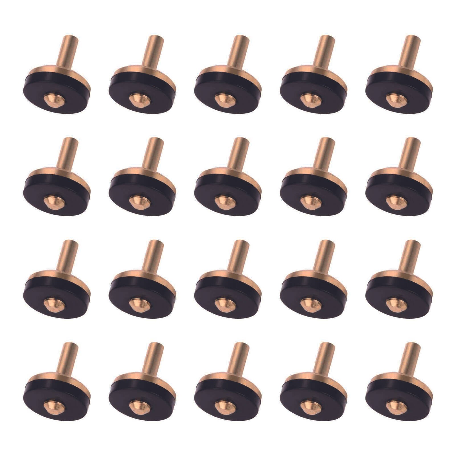 Kinetic 12mm Brass Tap Valve - 20 pieces Workshop Tool
