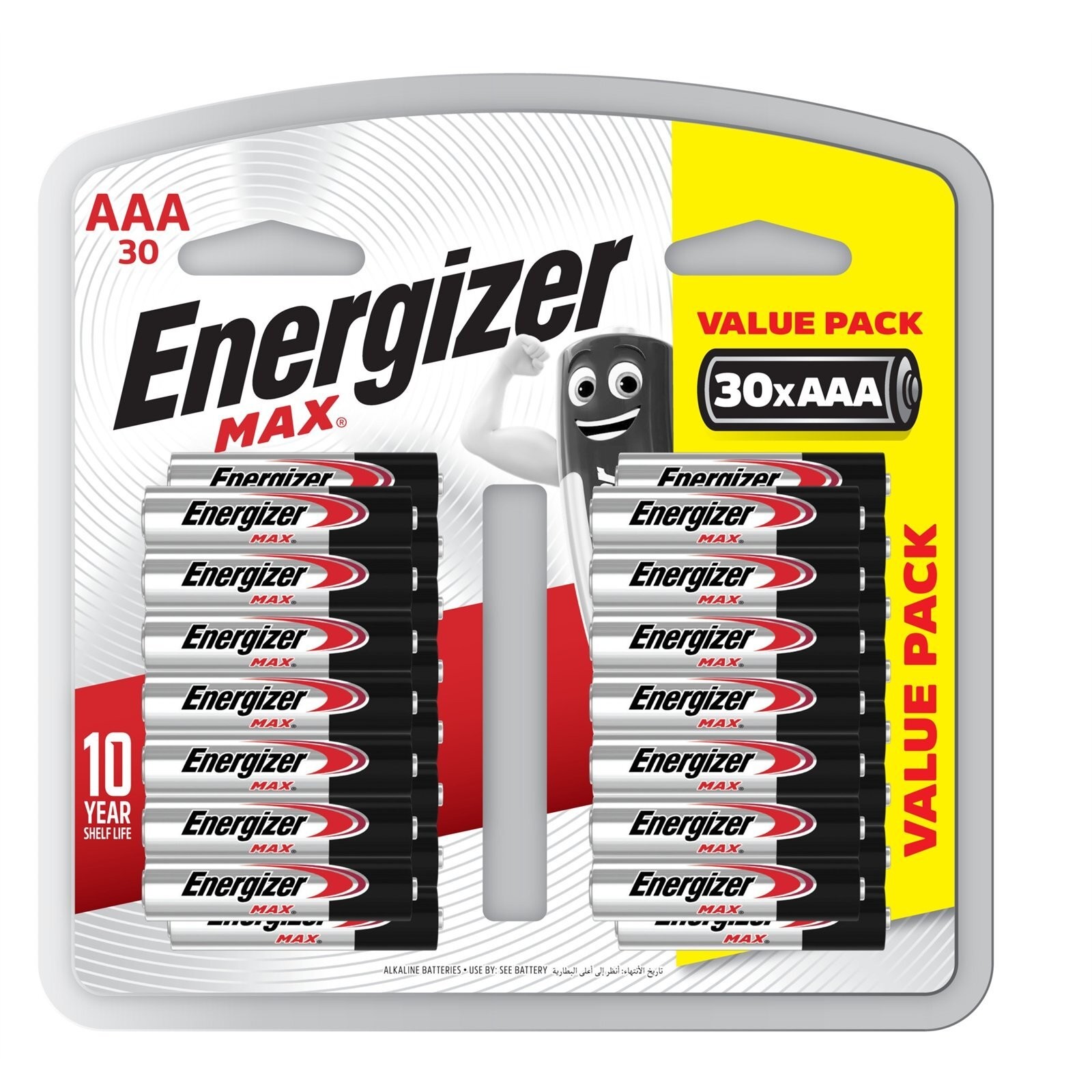 Energizer Max AAA Battery - 30 pieces