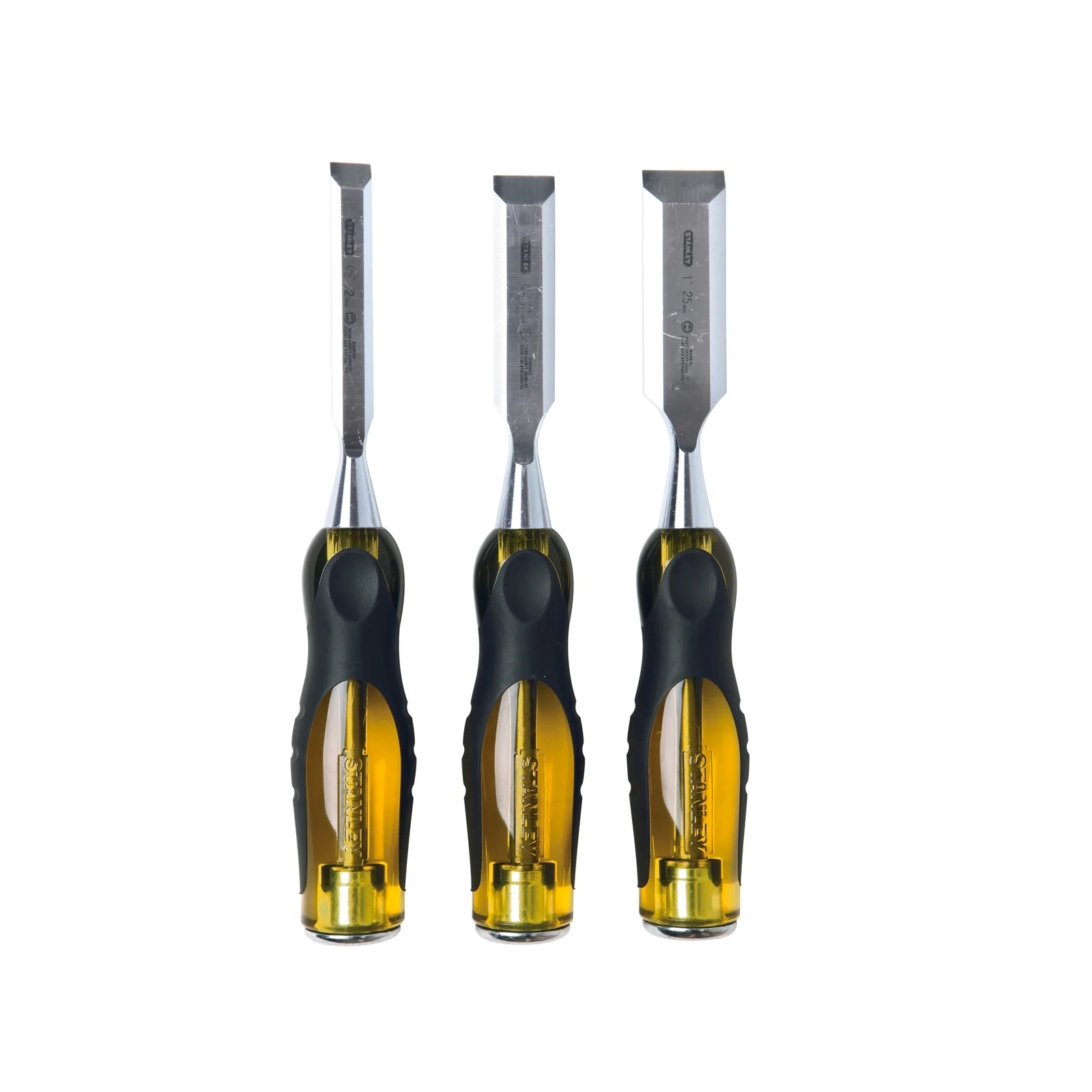 Stanley FatMax 3 Piece Butt Chisel Set Workshop Tool
