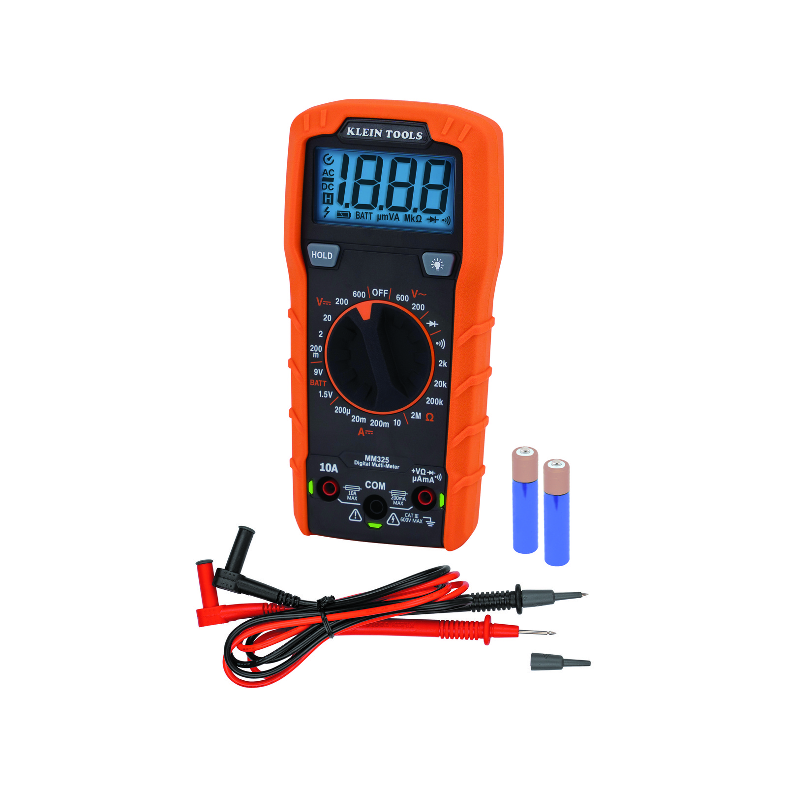 Klein Tools 600V 10A Manual Ranging Multimeter MM325 Workshop Tool